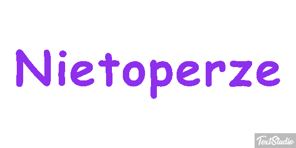 Nietoperze Efekt tekstowy