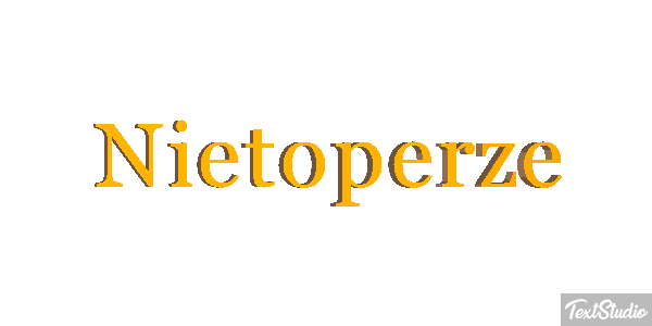 Nietoperze Efekt tekstowy