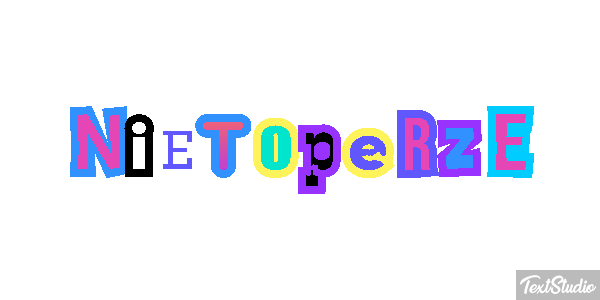 Nietoperze Efekt tekstowy