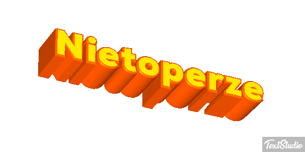 Nietoperze Efekt tekstowy
