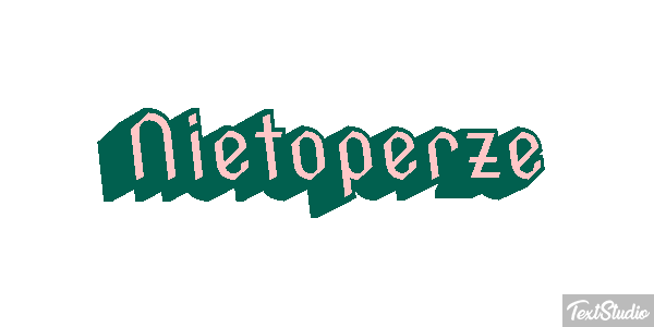 Nietoperze Efekt tekstowy
