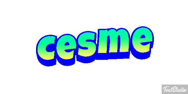 Çeşme Text effect