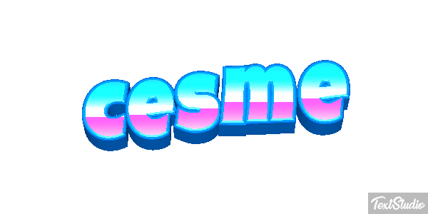 Çeşme Text effect