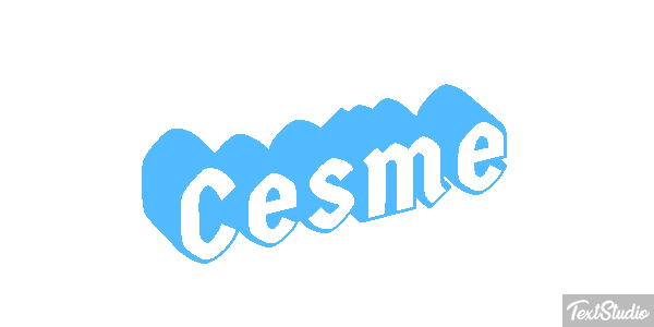 Çeşme Text effect