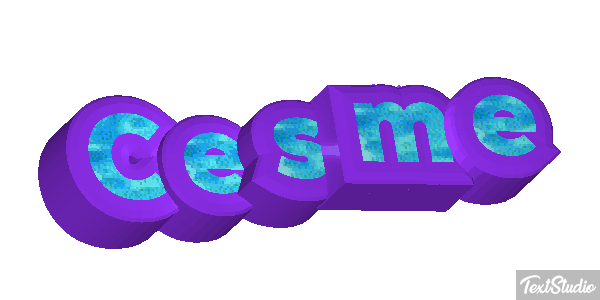 Çeşme Text effect