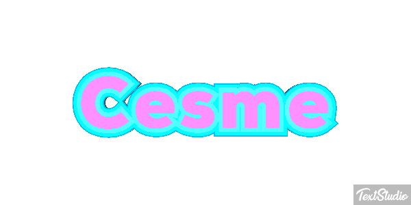 Çeşme Text effect