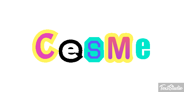 Çeşme Text effect