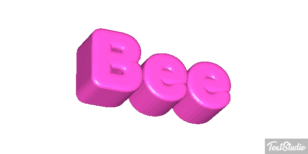 Bee Text effect