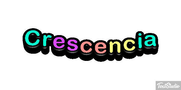 Crescencia Efecto de texto