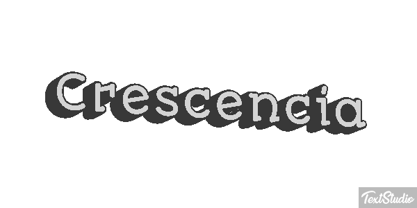 Crescencia Efecto de texto