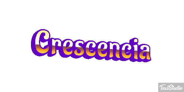 Crescencia Efecto de texto