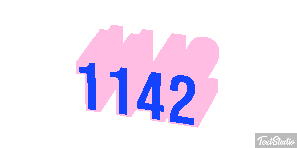 1142 Texteffekt