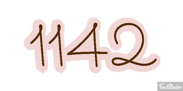 1142 Texteffekt