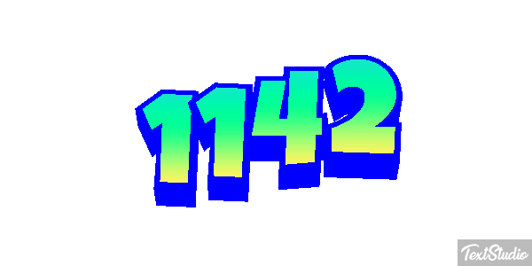 1142 Texteffekt