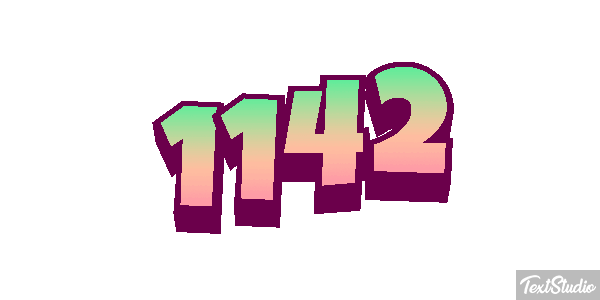 1142 Texteffekt