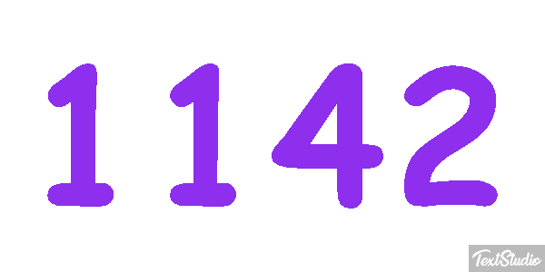 1142 Texteffekt