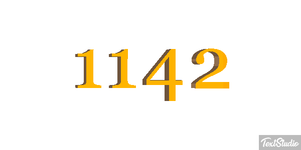 1142 Texteffekt