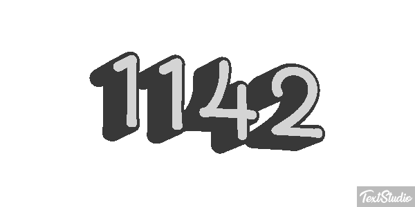 1142 Texteffekt