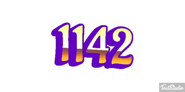 1142 Texteffekt