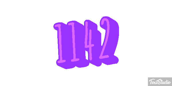 1142 Texteffekt