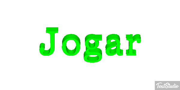 Jogar Texteffekt