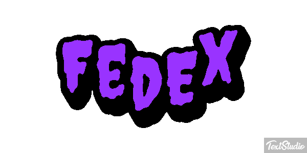 FedEx Tekst effect