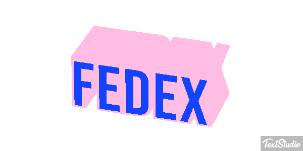 FedEx Tekst effect