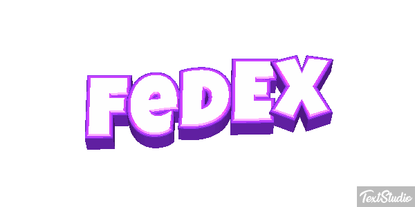 FedEx Tekst effect