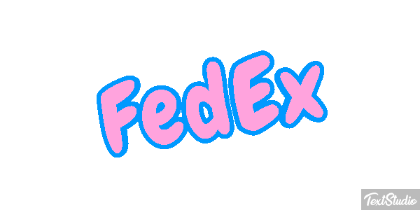 FedEx Tekst effect