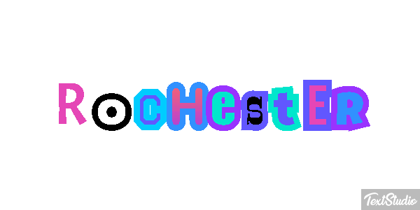 Rochester Effet de texte