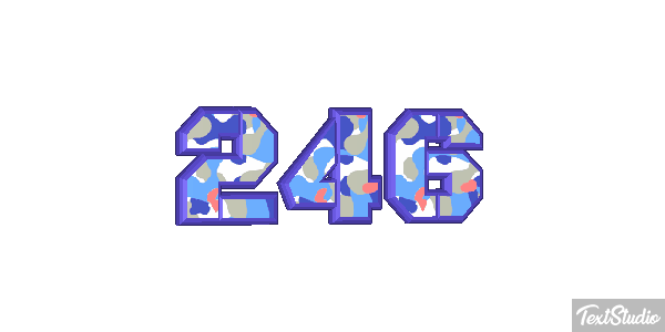 246 Текстовый эффект