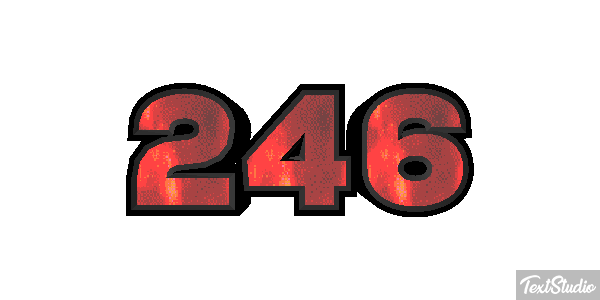 246 Текстовый эффект