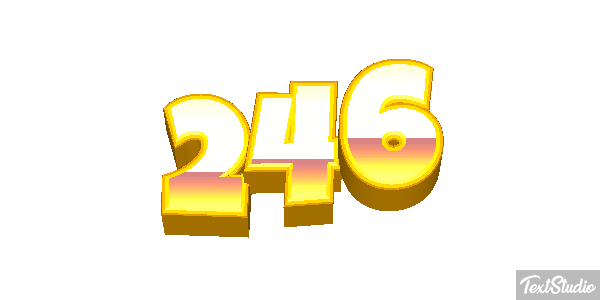 246 Текстовый эффект