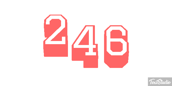 246 Текстовый эффект