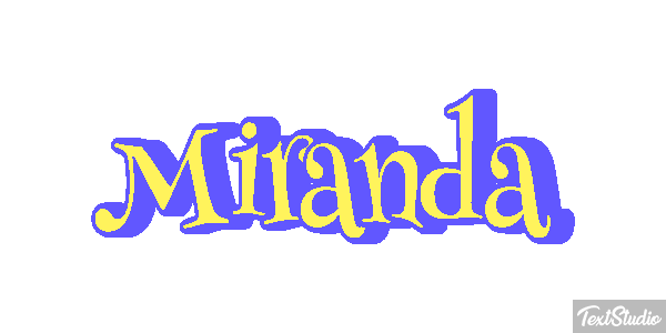 Miranda Efecto de texto