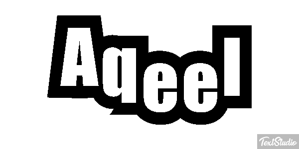Aqeel Text effect