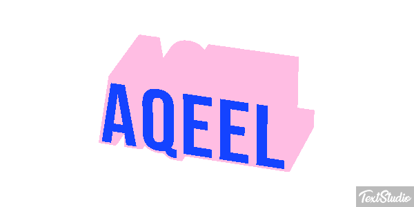 Aqeel Text effect