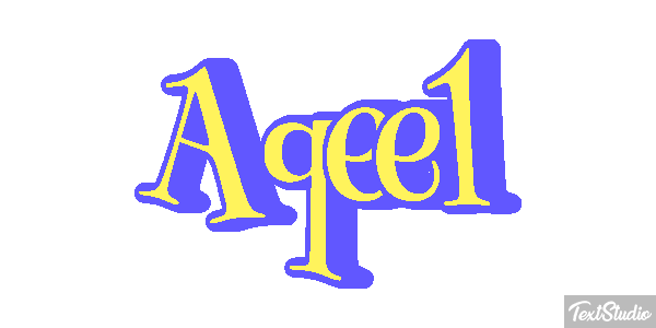 Aqeel Text effect