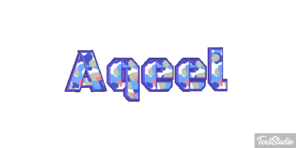 Aqeel Text effect
