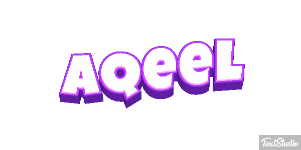 Aqeel Text effect