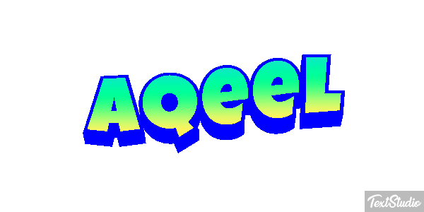 Aqeel Text effect
