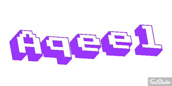 Aqeel Text effect