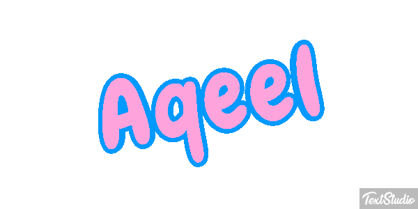 Aqeel Text effect
