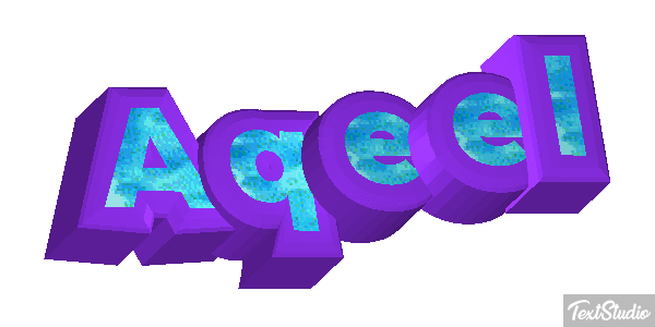 Aqeel Text effect