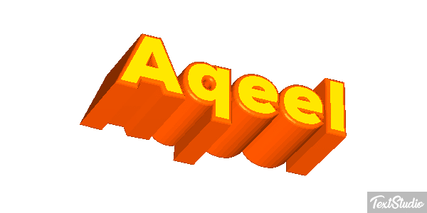 Aqeel Text effect