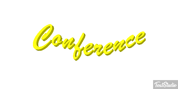 Conference Tekst effect