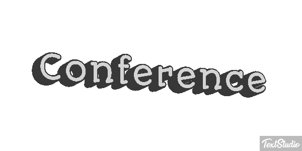 Conference Tekst effect