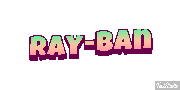 Ray-Ban Effet de texte