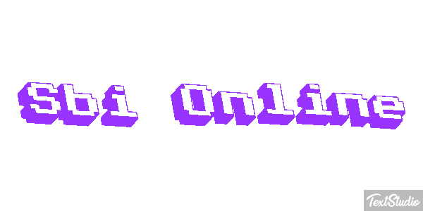 Sbi Online Efeito do texto
