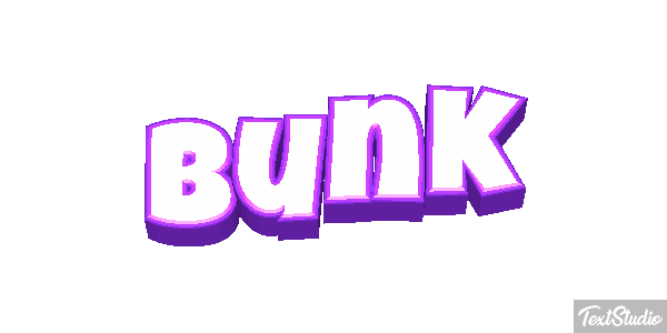 Bunk Text effect